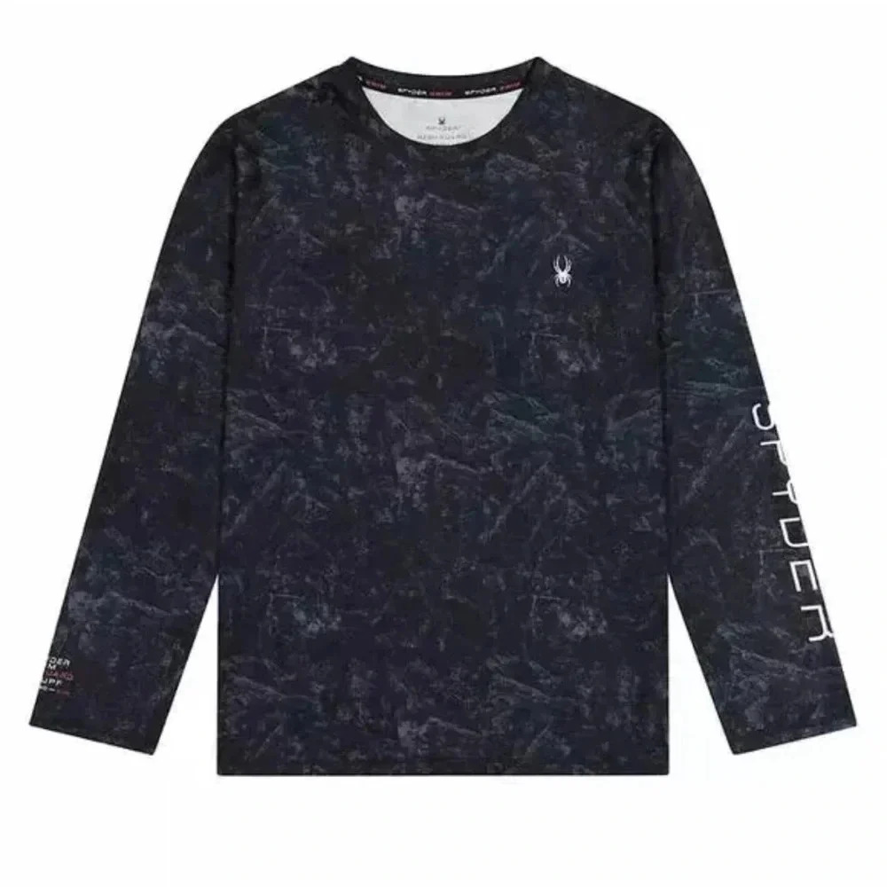 Spyder Men's Long Sleeve Rashguard - Picture 5 of 14